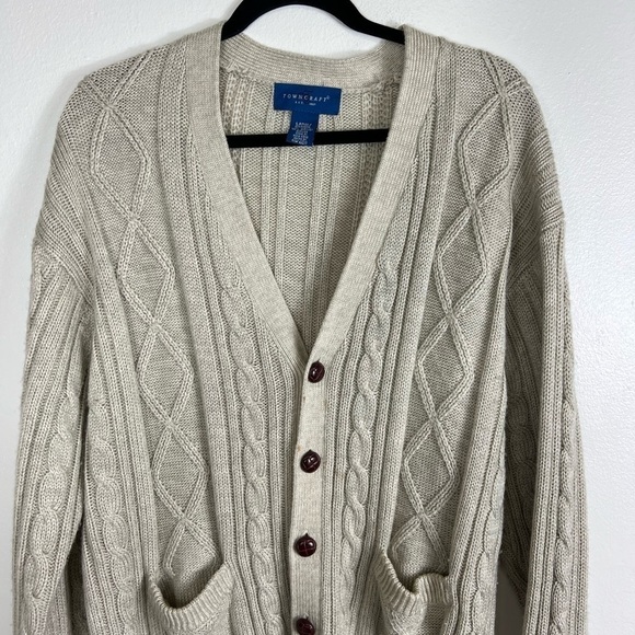 Towncraft Vintage Grandpa Sweater Size L - Picture 2 of 7